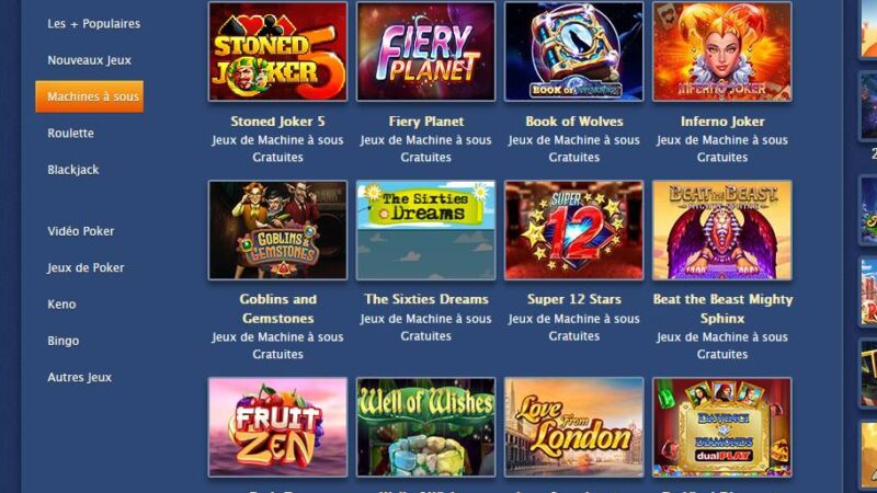 Testez les jeux gratuitement avec CasinoKeys